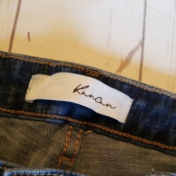 KanCan Estilo Women Frayed Distressed Ripped Raw Hem stretch sz 11 29 - Picture 4 of 7